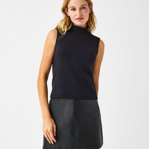 SPANX AIR ESSENTIALS MOCK NECK TANK